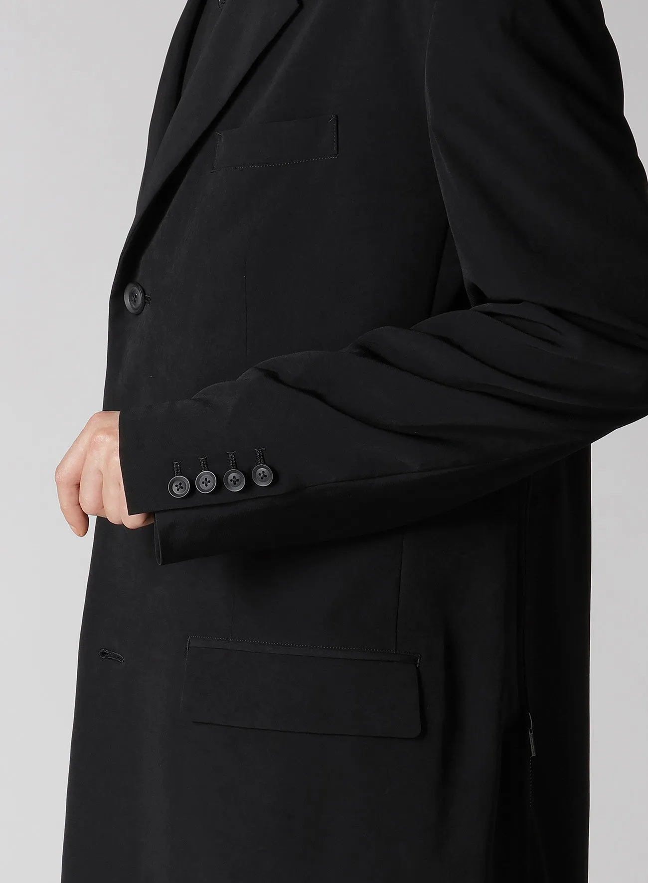 TA TUXEDO BACK CENTER FASTENER JACKET sold by Yohji Yamamoto product image thumbnail 4