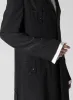 12M SILK DECINE TAB LONG JACKET sold by Yohji Yamamoto
