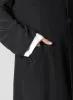 12M SILK DECINE TAB LONG JACKET sold by Yohji Yamamoto