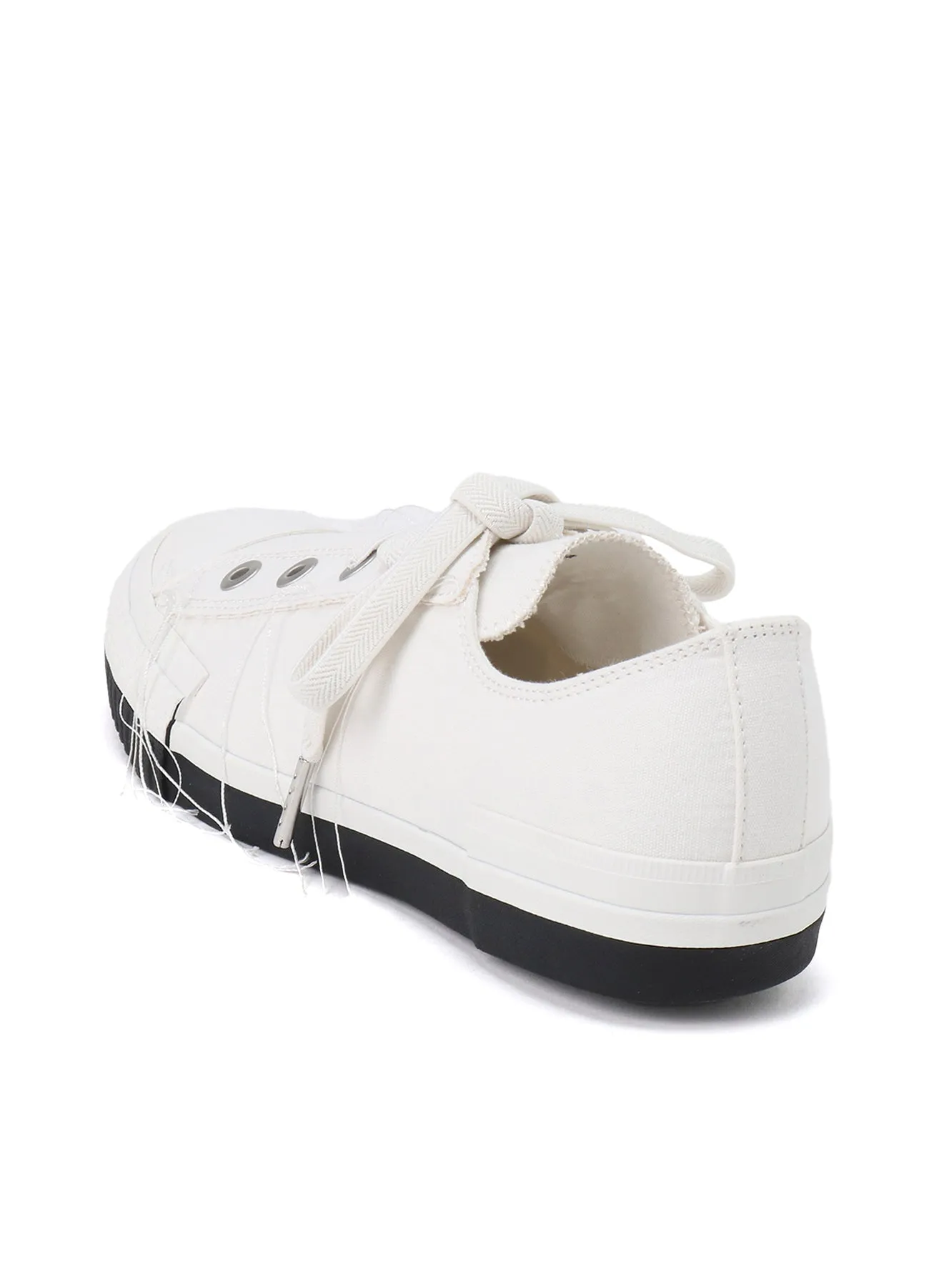 8/CN CANVAS LOW TOP SLIP ON SNEAKER sold by Yohji Yamamoto product image thumbnail 4