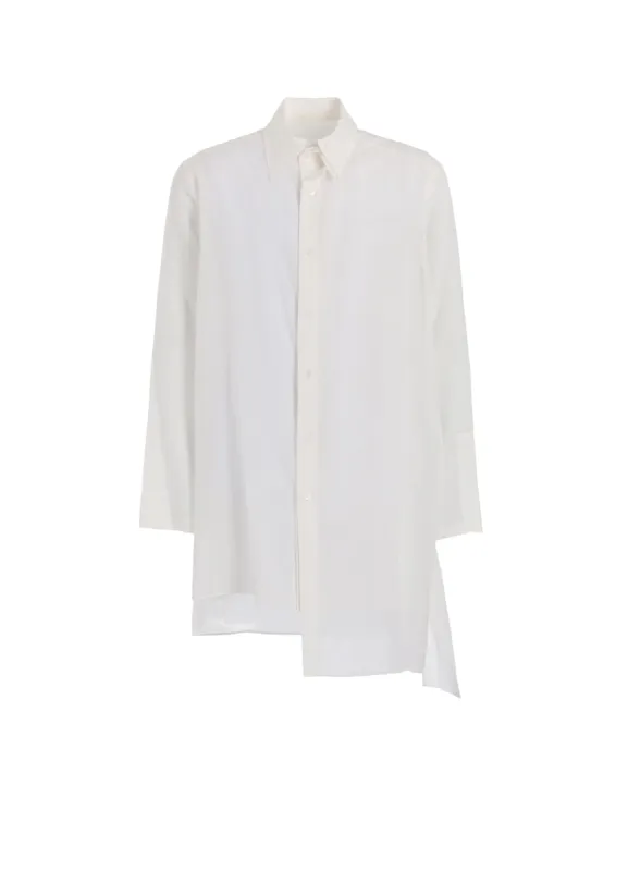 60 CELLULOSE LOAN L DOUBLE LAYERED BLOUSE sold by Yohji Yamamoto