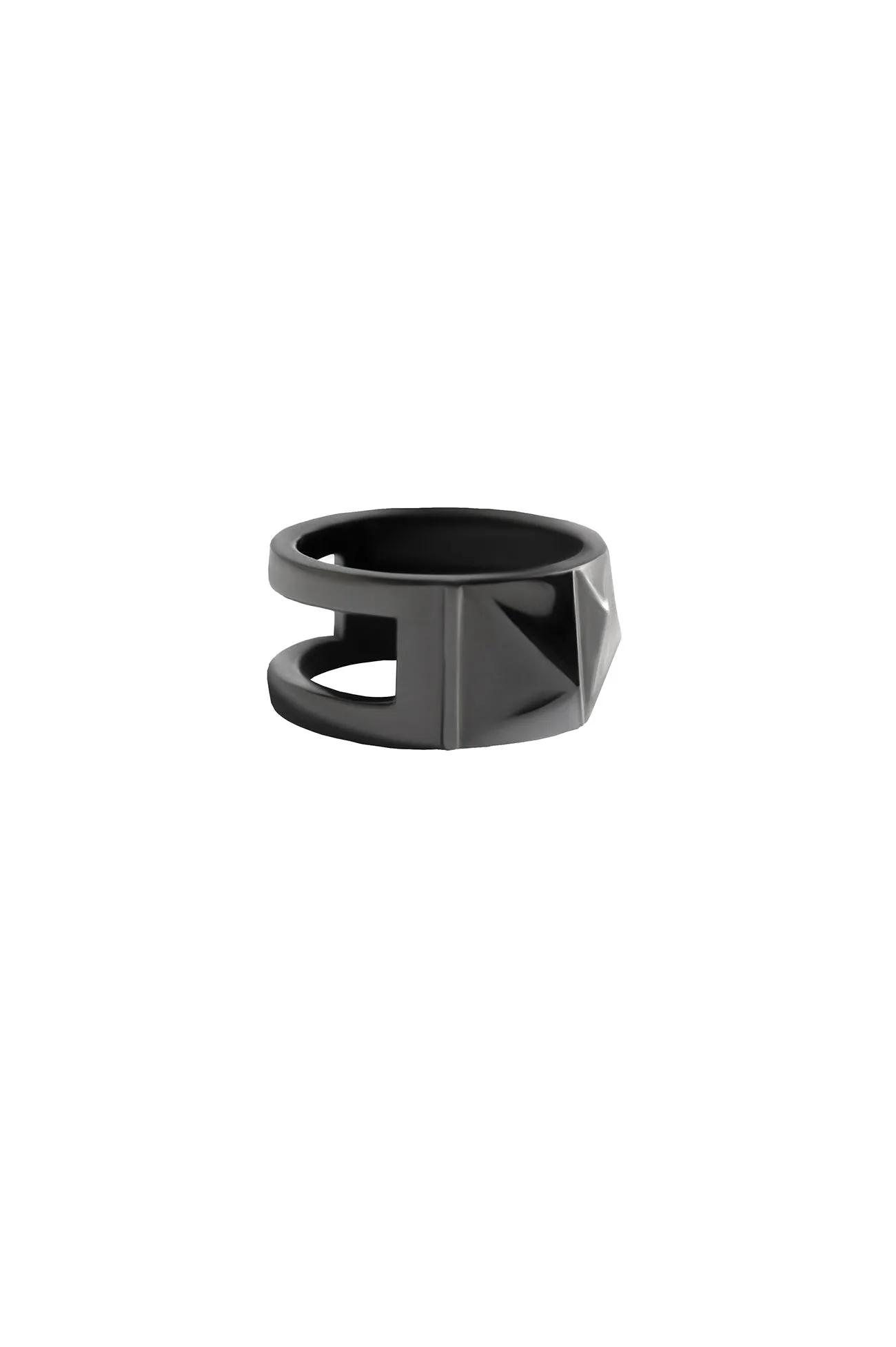 SV925/BKRUTH BUMPY RING/BLACK sold by Yohji Yamamoto product image thumbnail 3