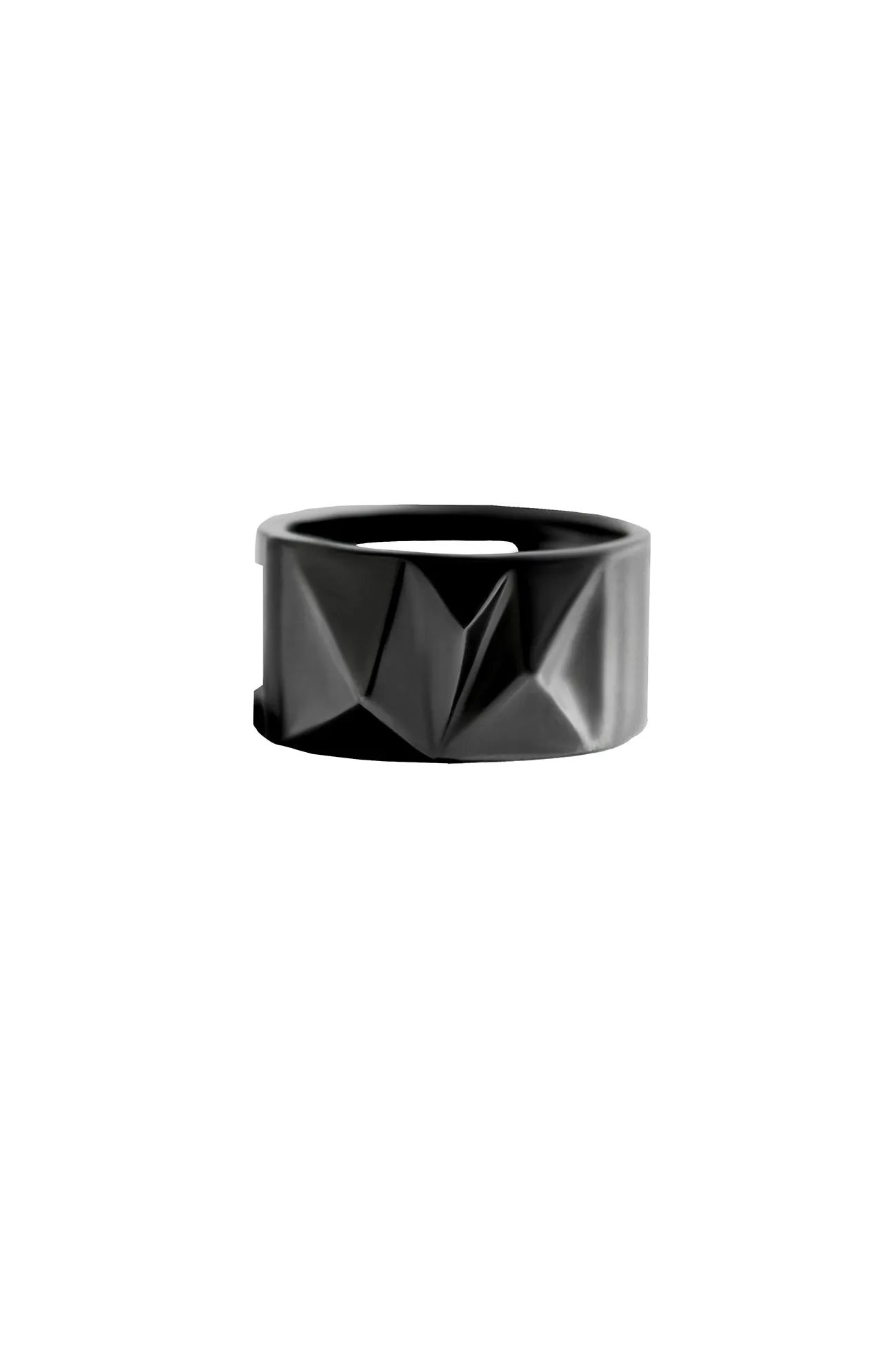 SV925/BKRUTH BUMPY RING/BLACK sold by Yohji Yamamoto product image thumbnail 2