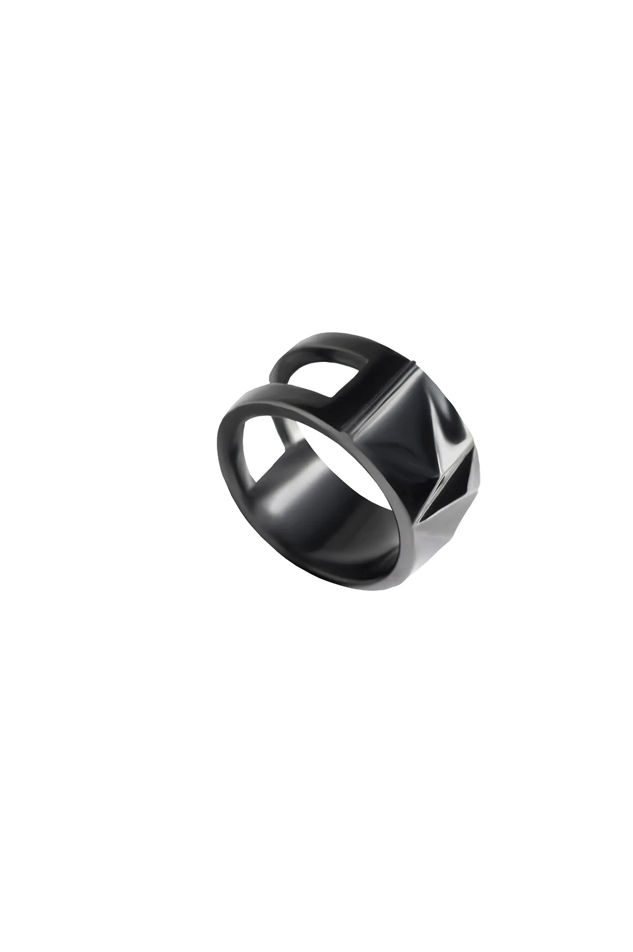 SV925/BKRUTH BUMPY RING/BLACK sold by Yohji Yamamoto product image thumbnail 4