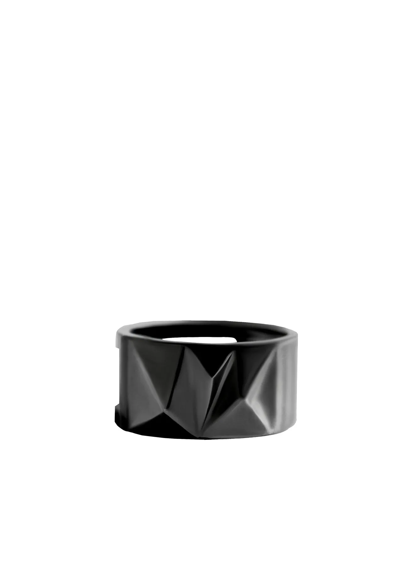 SV925/BKRUTH BUMPY RING/BLACK sold by Yohji Yamamoto