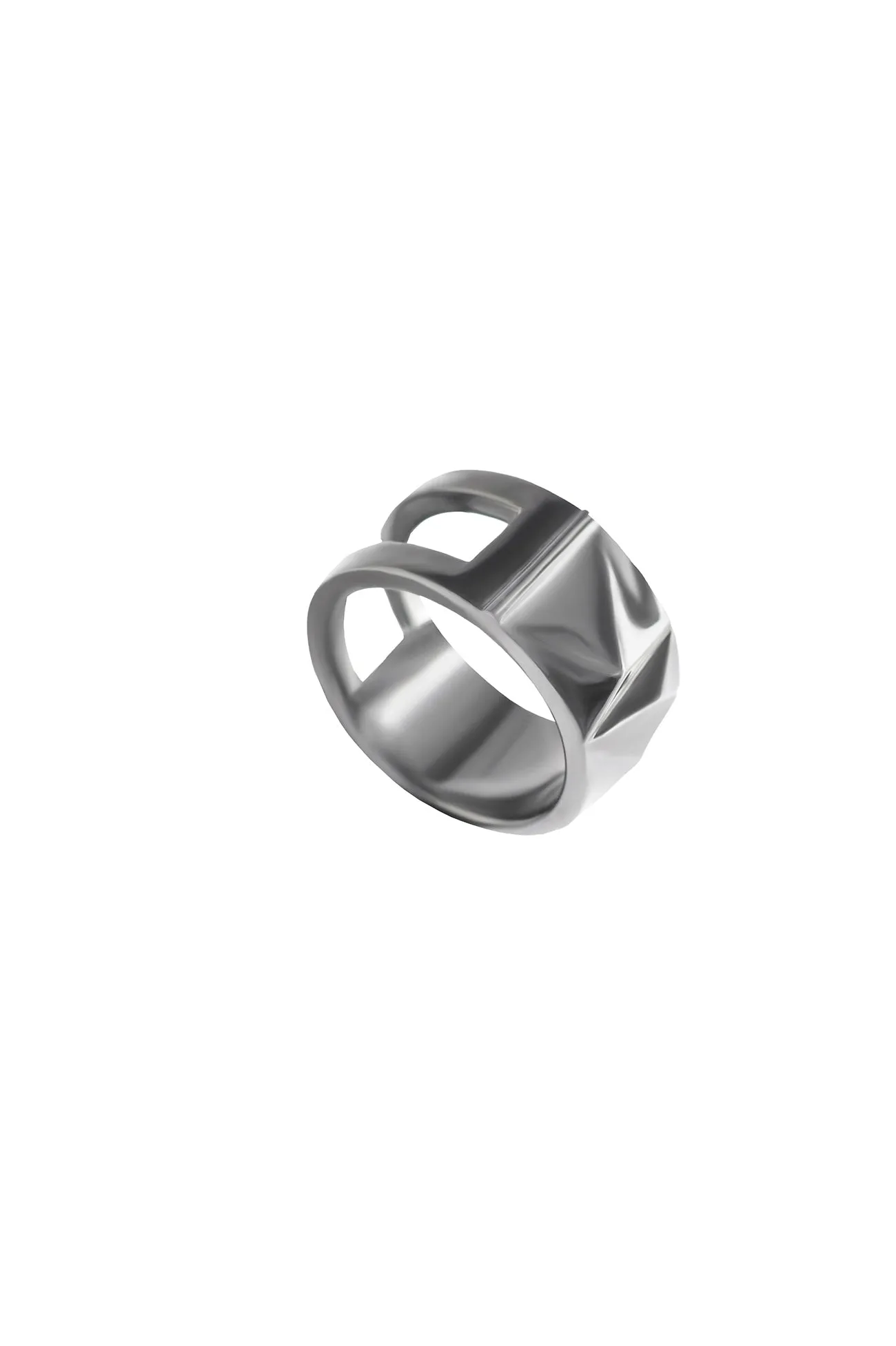 SV925/BKRHO BUMPY RING/SILVER sold by Yohji Yamamoto product image thumbnail 4