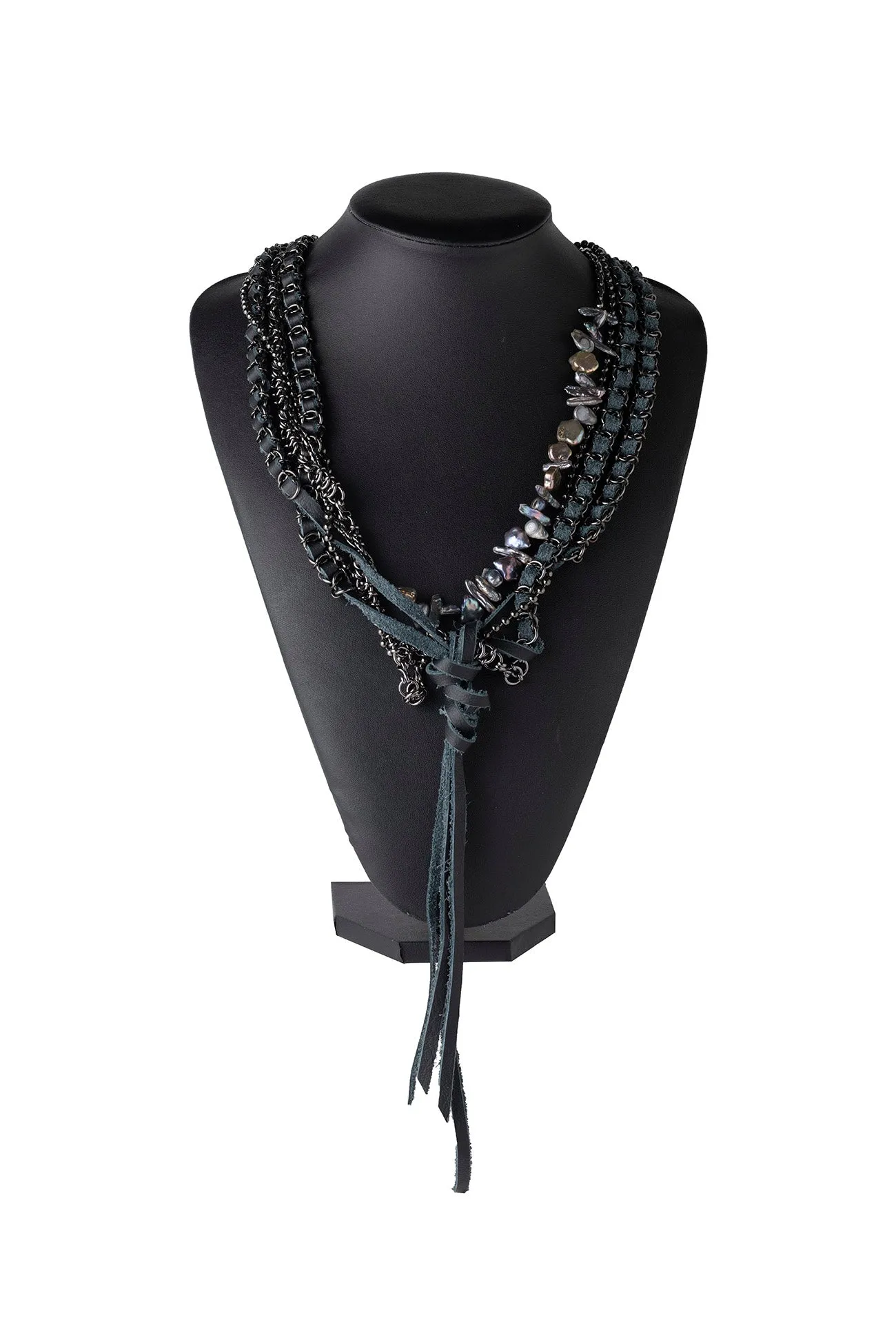 LEA/BR/PBKNI ANARCHY NECKLACE sold by Yohji Yamamoto product image thumbnail 2