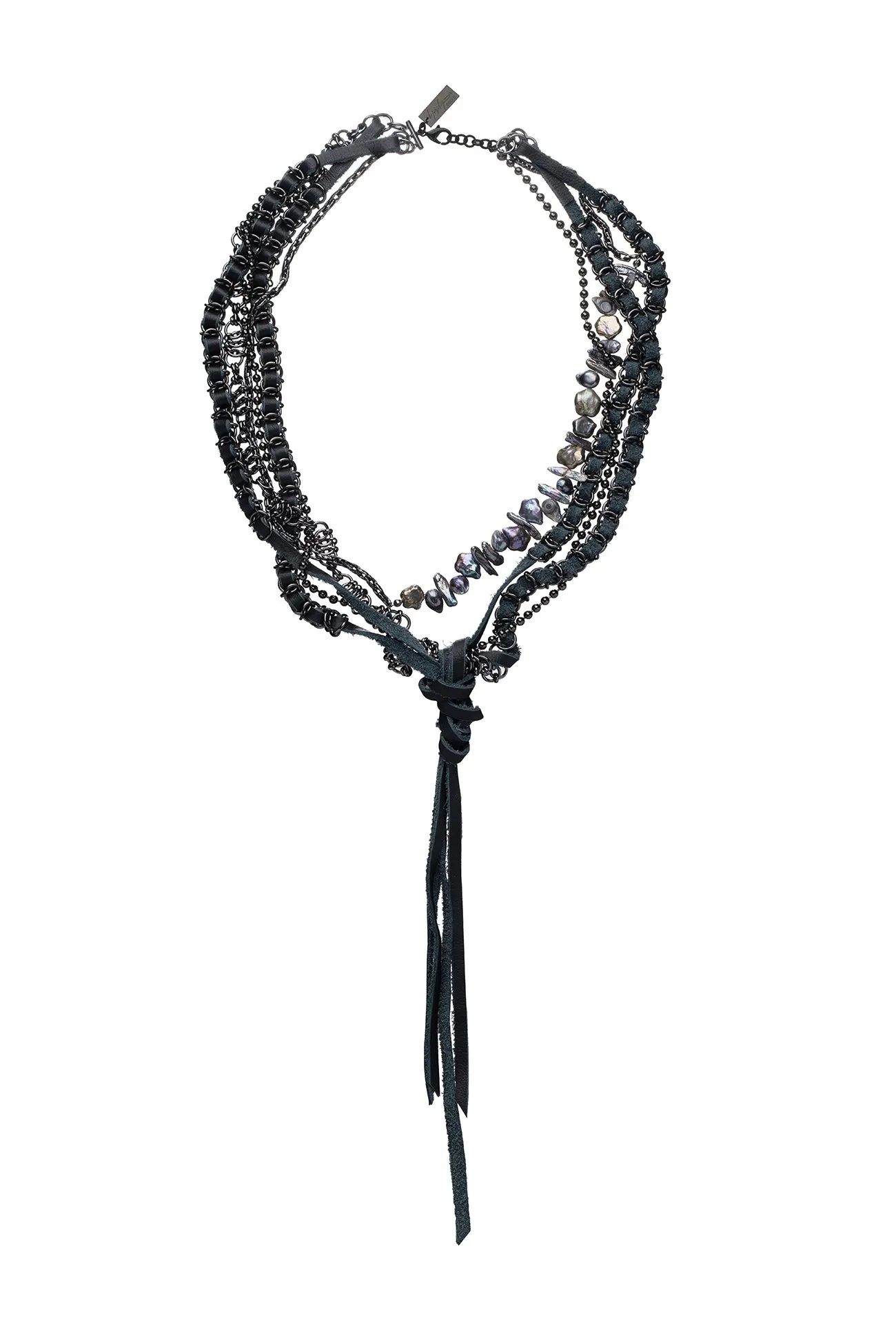 LEA/BR/PBKNI ANARCHY NECKLACE sold by Yohji Yamamoto product image thumbnail 3