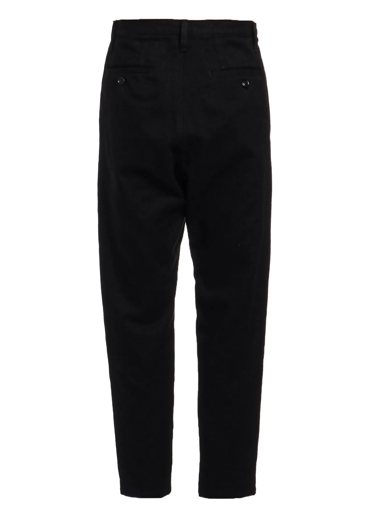 C/LI GABARDINE PIN TUCKED SLIM PANTS sold by Yohji Yamamoto product image thumbnail 3