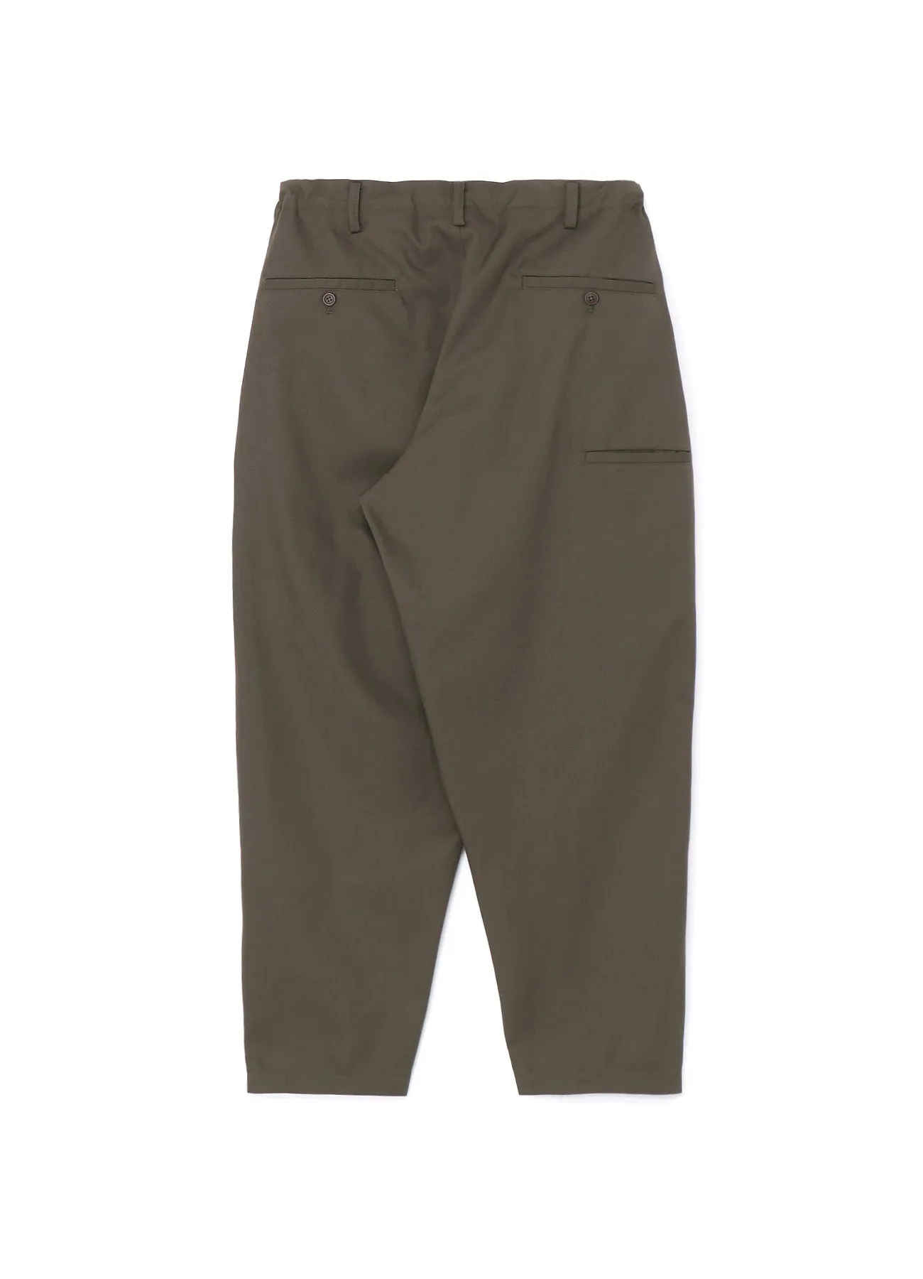 POLYESTER/COTTON TWILL PANTS WITH SIDE POCKET sold by Yohji Yamamoto product image thumbnail 3