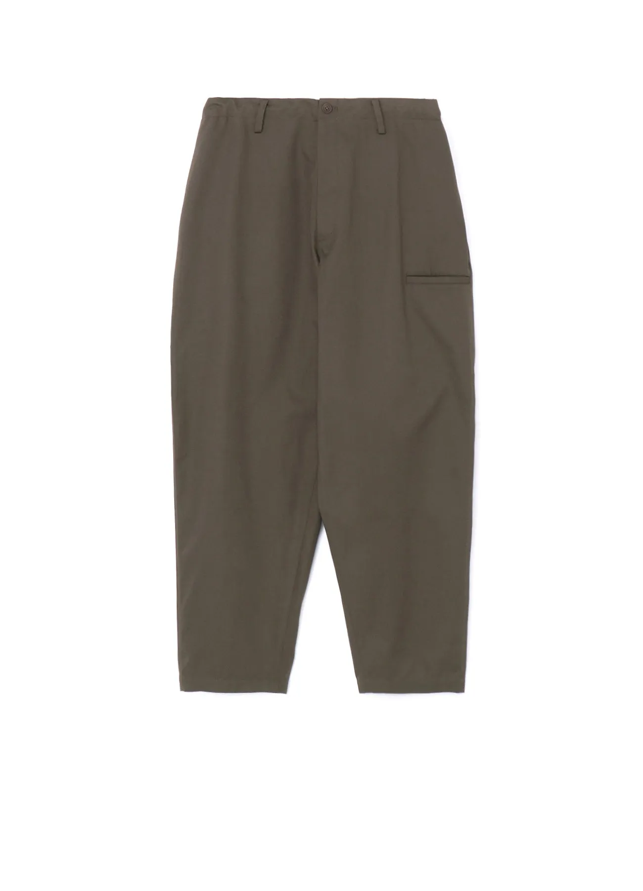 POLYESTER/COTTON TWILL PANTS WITH SIDE POCKET sold by Yohji Yamamoto