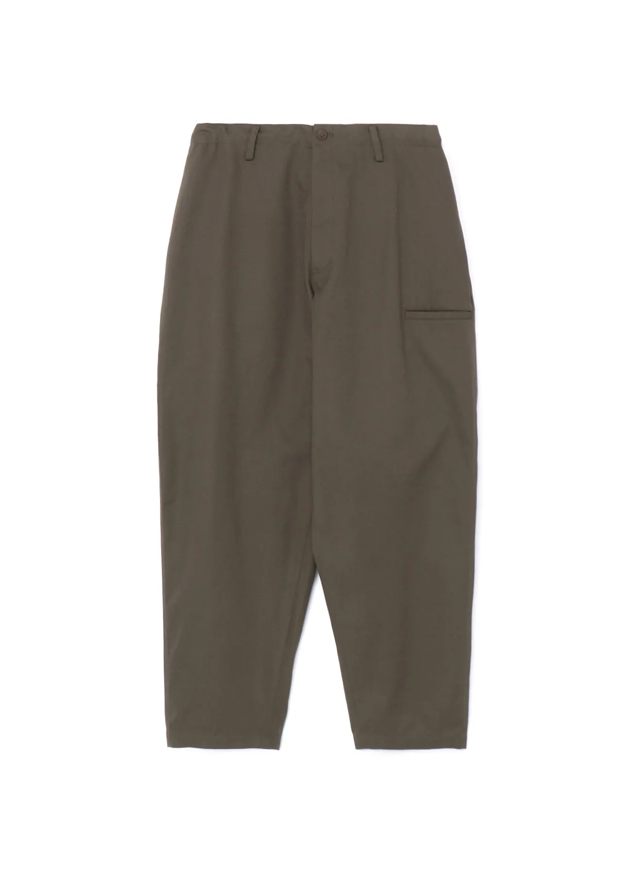 POLYESTER/COTTON TWILL PANTS WITH SIDE POCKET sold by Yohji Yamamoto product image thumbnail 2