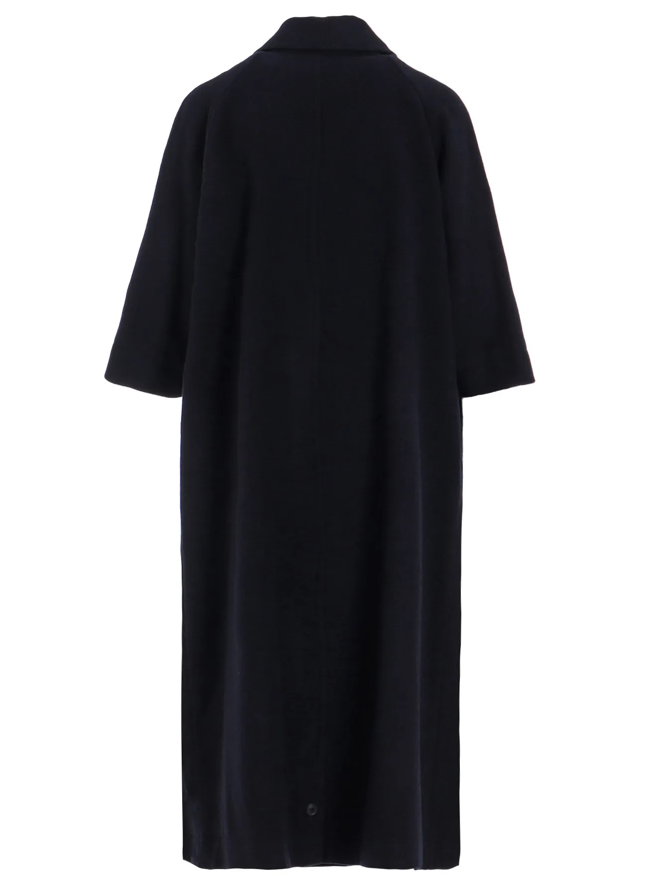 MELTON R-CROPPED RAGLAN SLV COAT sold by Yohji Yamamoto product image thumbnail 4