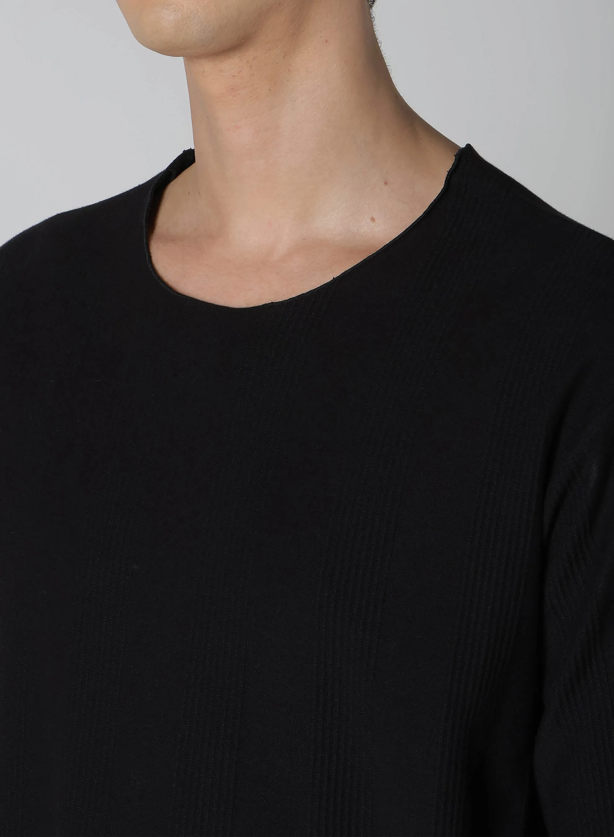 STRIPE LYNX MELLOW LONG SLEEVE sold by Yohji Yamamoto product image thumbnail 3