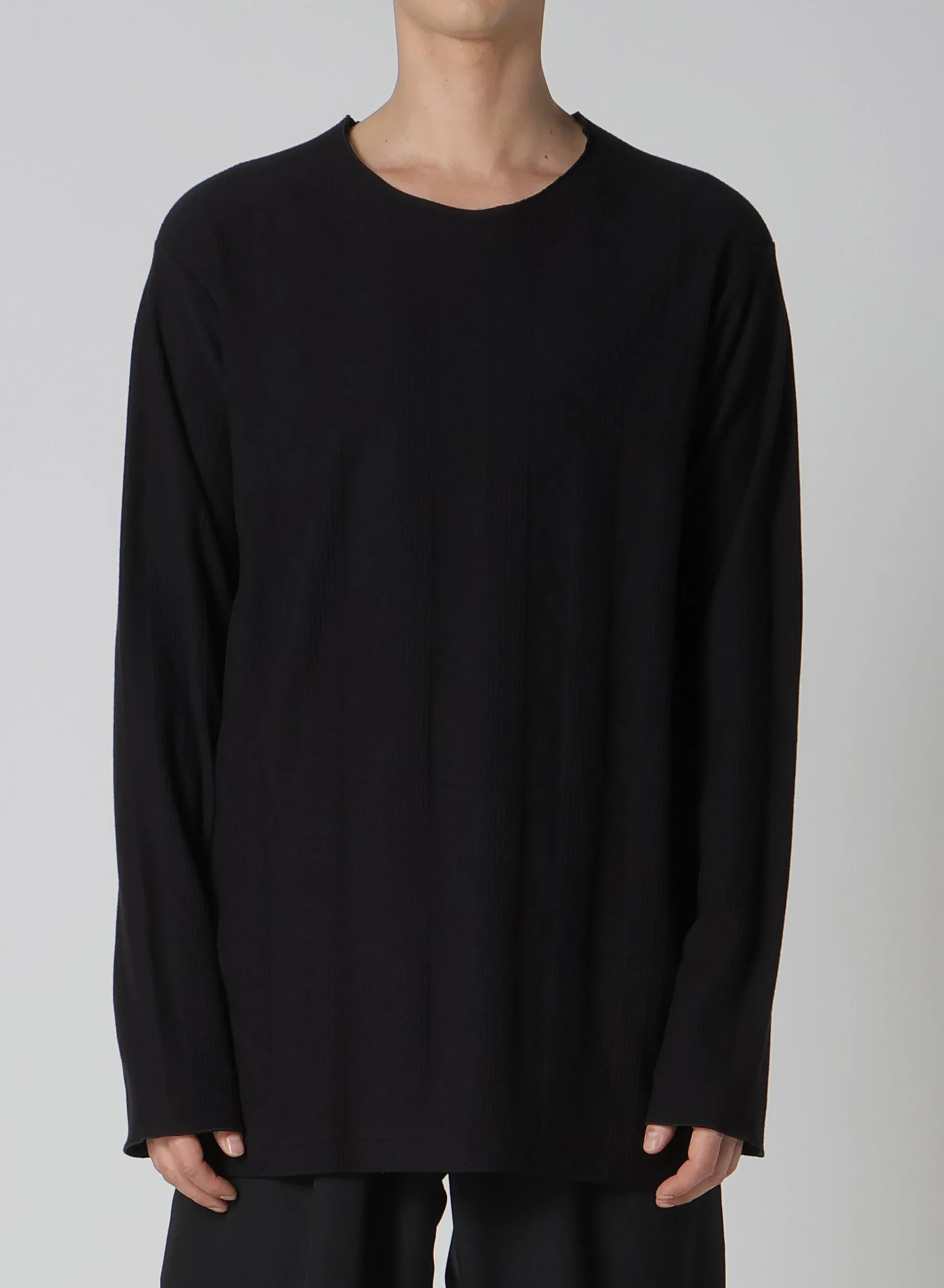 STRIPE LYNX MELLOW LONG SLEEVE sold by Yohji Yamamoto product image thumbnail 2