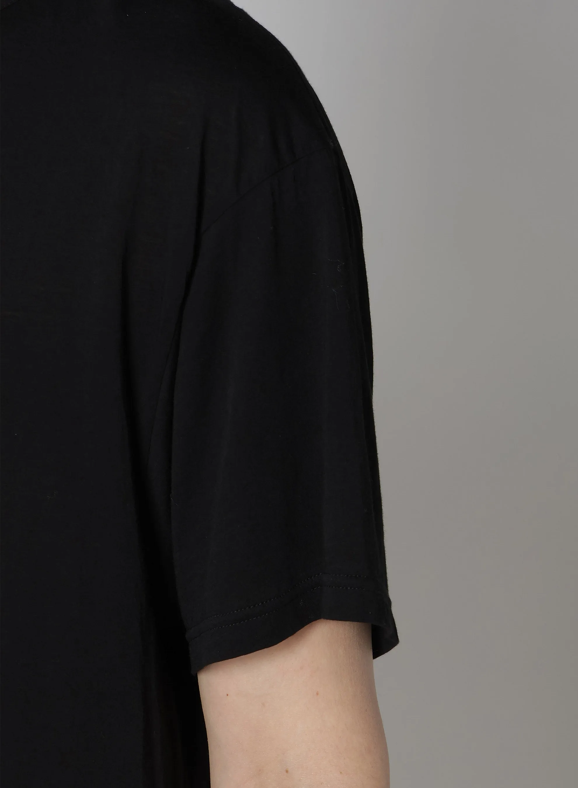 80/- HIGH GAUGE ASYMMETRY HEM HALF S sold by Yohji Yamamoto product image thumbnail 5