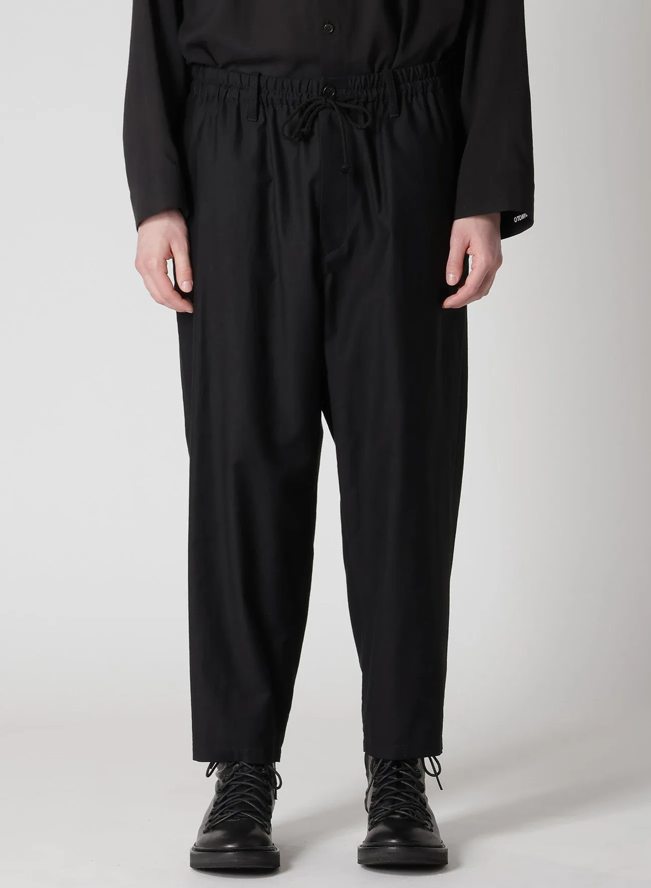 WIDE TWILL SWITCHING PK PANTS sold by Yohji Yamamoto product image thumbnail 2