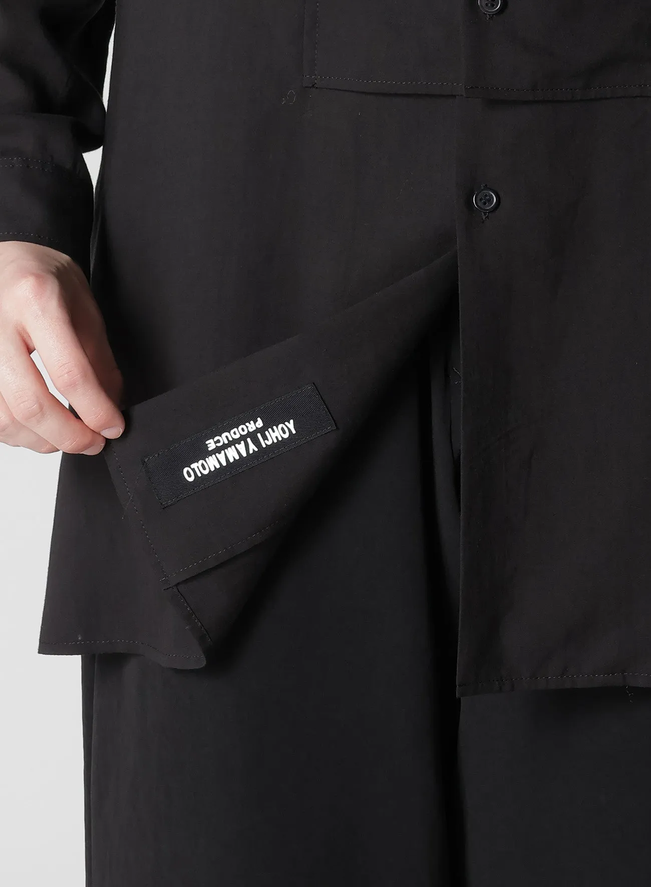 CELLLOSE LAWN FRONT W BLOUSE sold by Yohji Yamamoto product image thumbnail 5