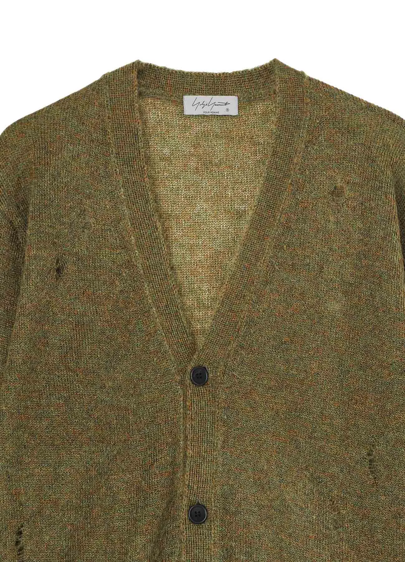7G1P PLAIN STITCH V LONG CARDIGAN sold by Yohji Yamamoto product image thumbnail 4