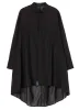 COTTON GEORGETTE BACKSIDE FLARE SHIRTS sold by Yohji Yamamoto