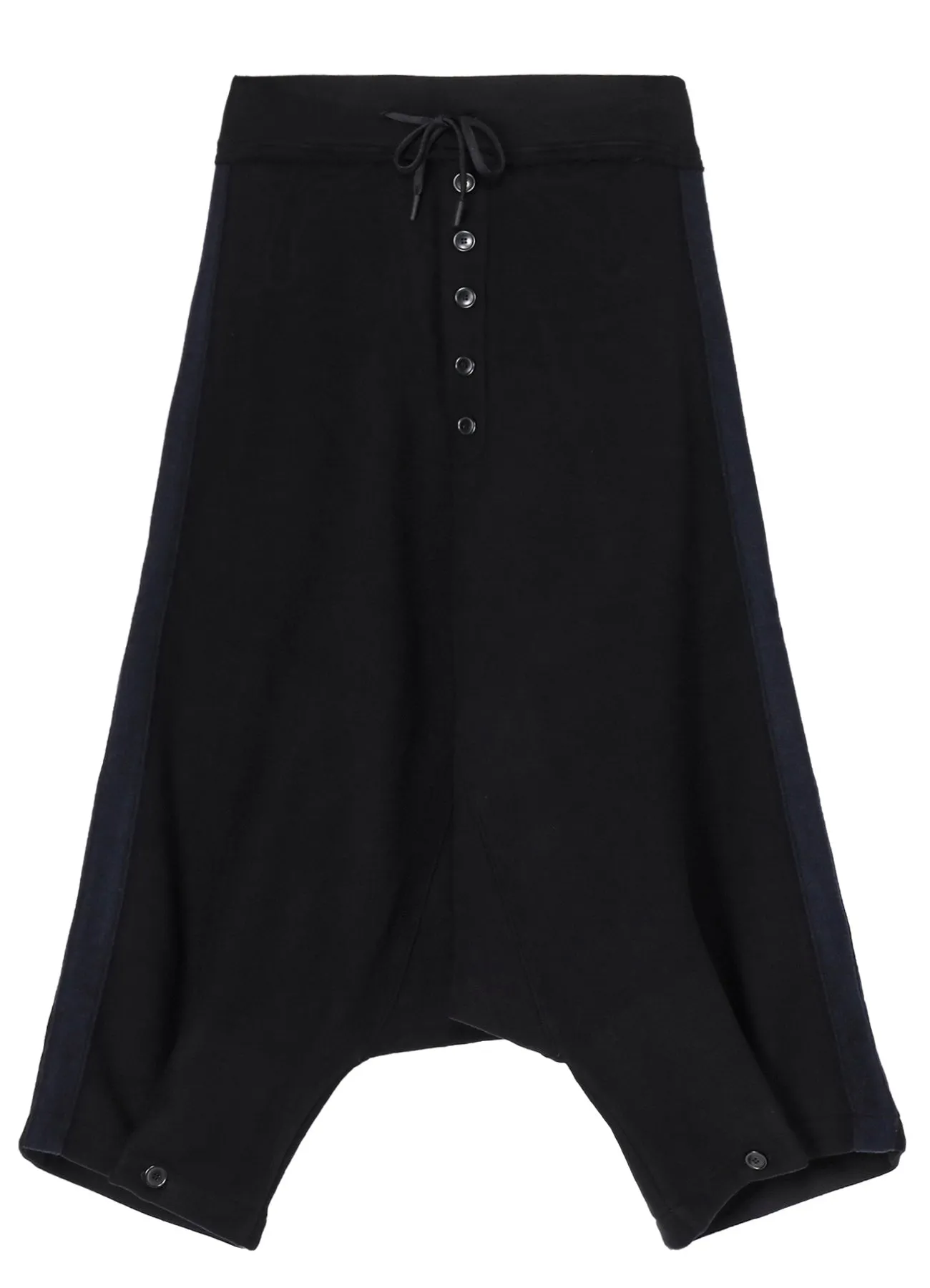 Liy/C BLUSHED FRENCH TERRY R-SIDE LINE BACKSIDE TUCK PANTS sold by Yohji Yamamoto product image thumbnail 4