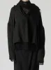 Cu WRINKLED TWILL R-SQUARE JACKET sold by Yohji Yamamoto