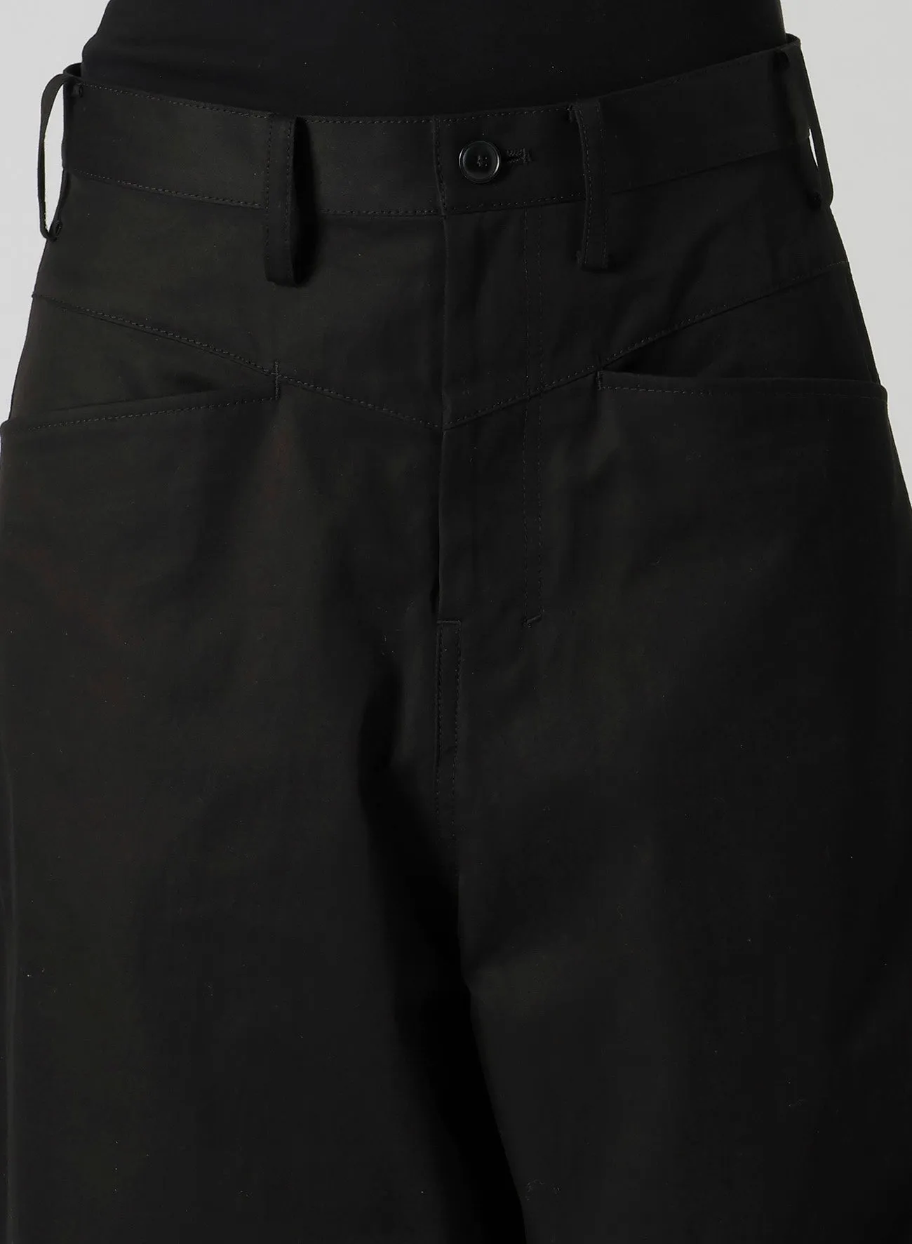 GABARDINE R-PEDAL P PANTS sold by Yohji Yamamoto product image thumbnail 5