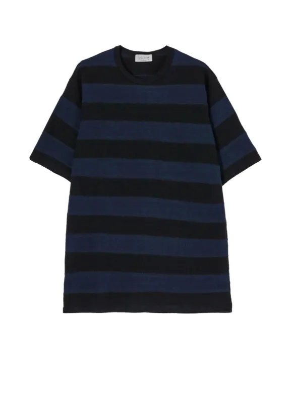 19/1 PLAIN STITCH STRIPE SHORT SLEEVE sold by Yohji Yamamoto