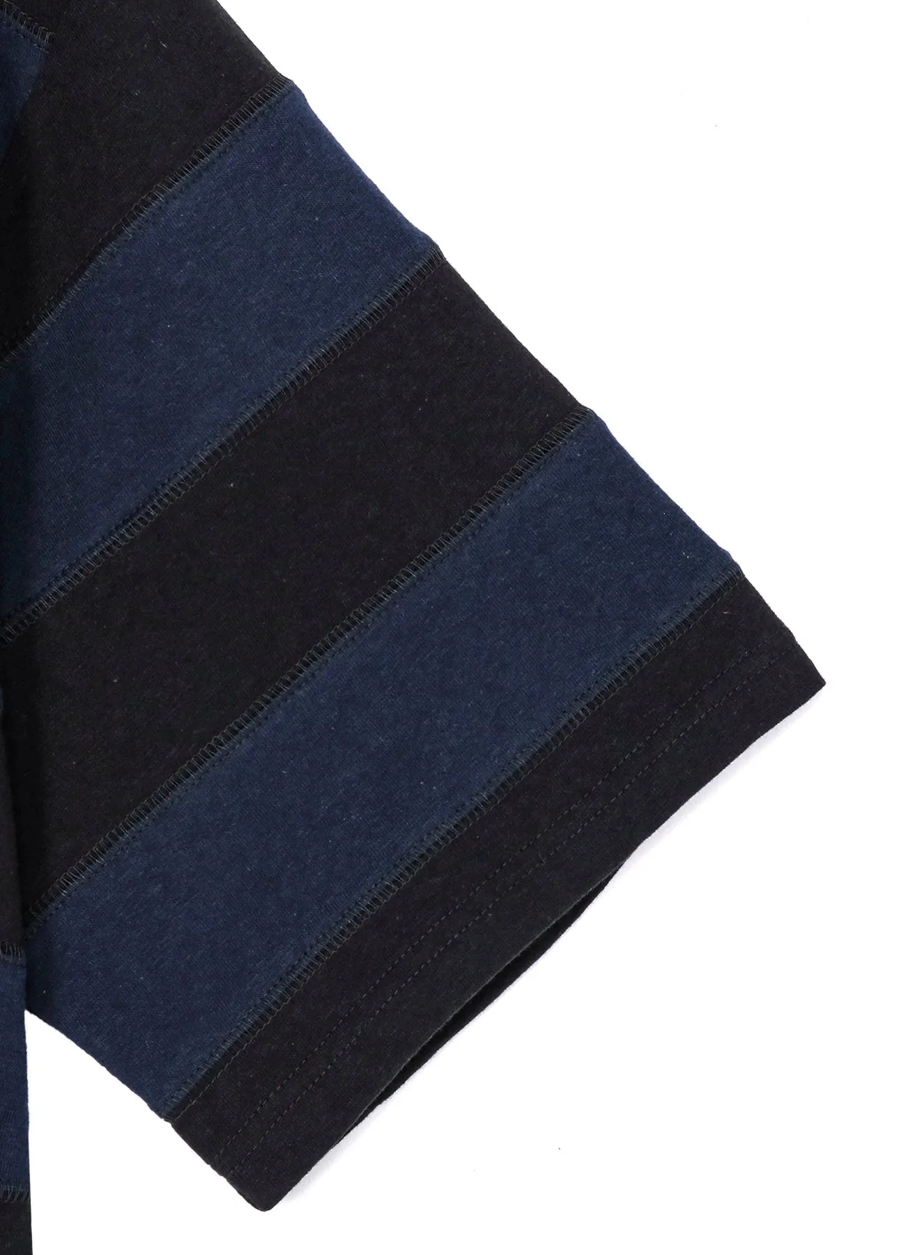 19/1 PLAIN STITCH STRIPE SHORT SLEEVE sold by Yohji Yamamoto product image thumbnail 5