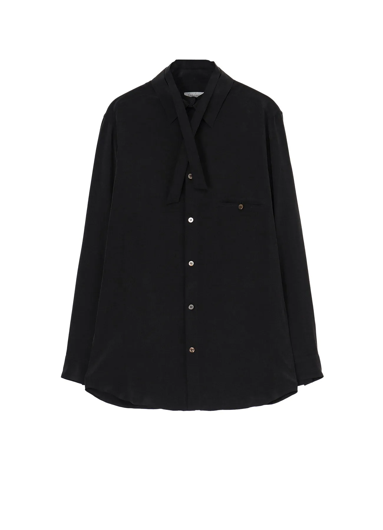 16M DECINE RIBBON SPARE COLLAR BLOUSE sold by Yohji Yamamoto