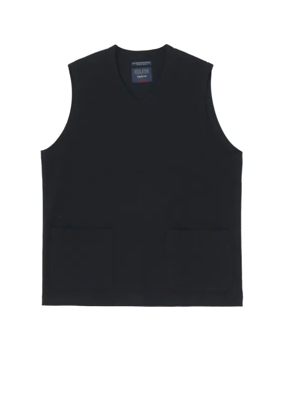 COTTON SMOOTH RE VEST made by Yohji Yamamoto