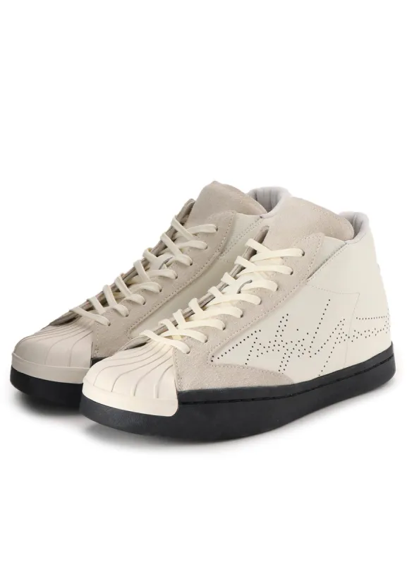 Yohji Yamamoto × adidas NAPPA SUEDE SS SK8 MID WHITE sold by Yohji Yamamoto