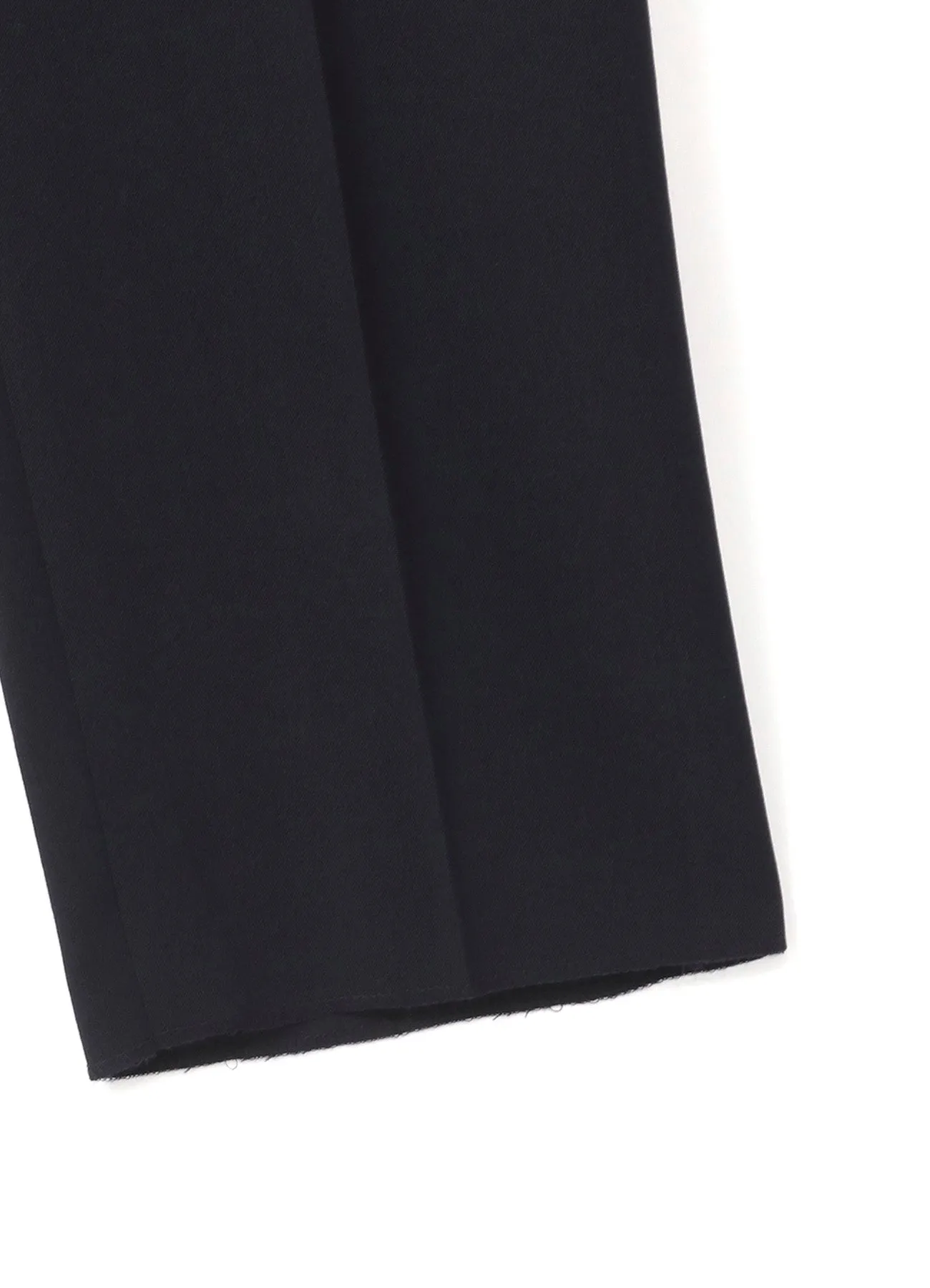 COSTUME D’HOMME Wool Gabardine No Tuck Pants sold by Yohji Yamamoto product image thumbnail 5