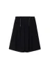 WOOL GABARDINE ZIP TUCKED SHORT PANTS sold by Yohji Yamamoto