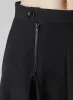 WOOL GABARDINE ZIP TUCKED SHORT PANTS sold by Yohji Yamamoto