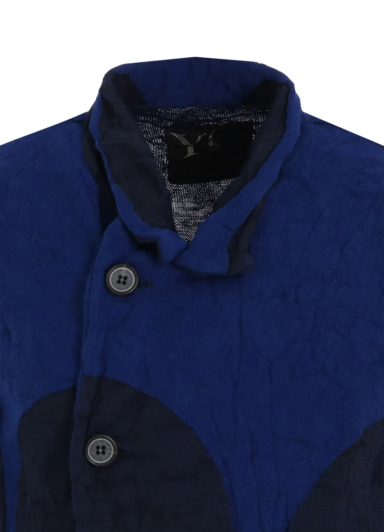 GIGA POLKA DOTSLINKS WRINKLE 4 BUTTON JACKET sold by Yohji Yamamoto product image thumbnail 5