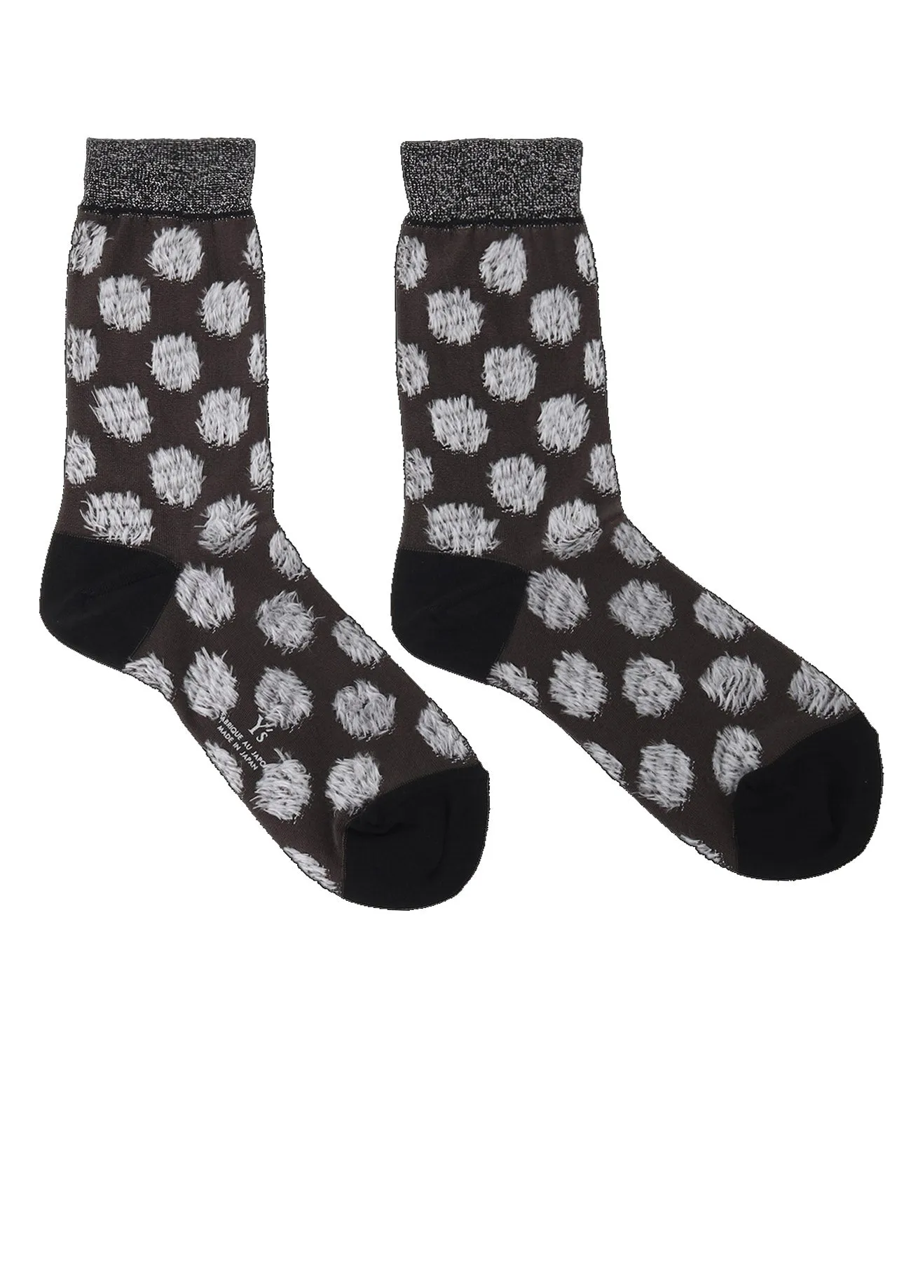 DOT JACQUARD SOCKS sold by Yohji Yamamoto product image thumbnail 3