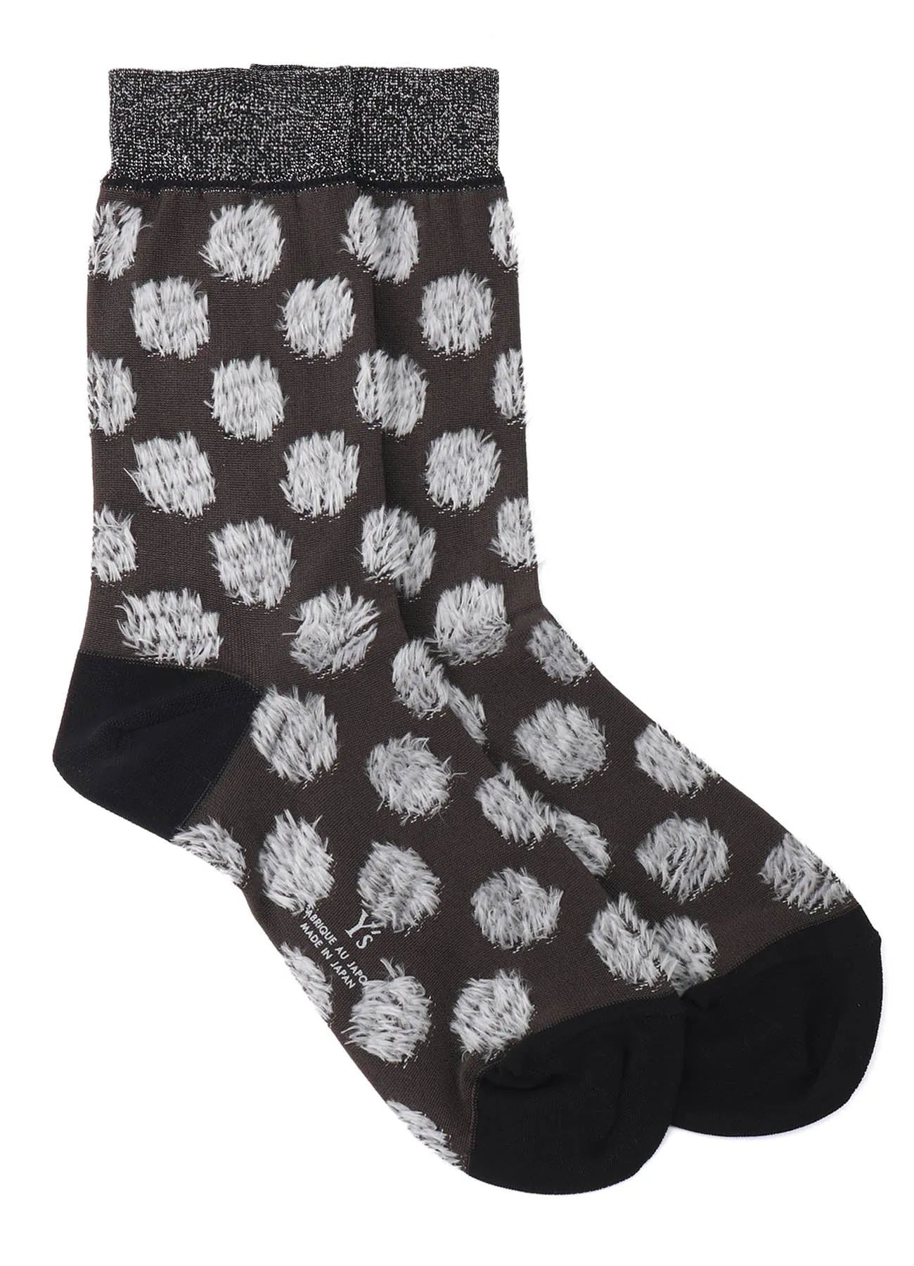 DOT JACQUARD SOCKS sold by Yohji Yamamoto product image thumbnail 2