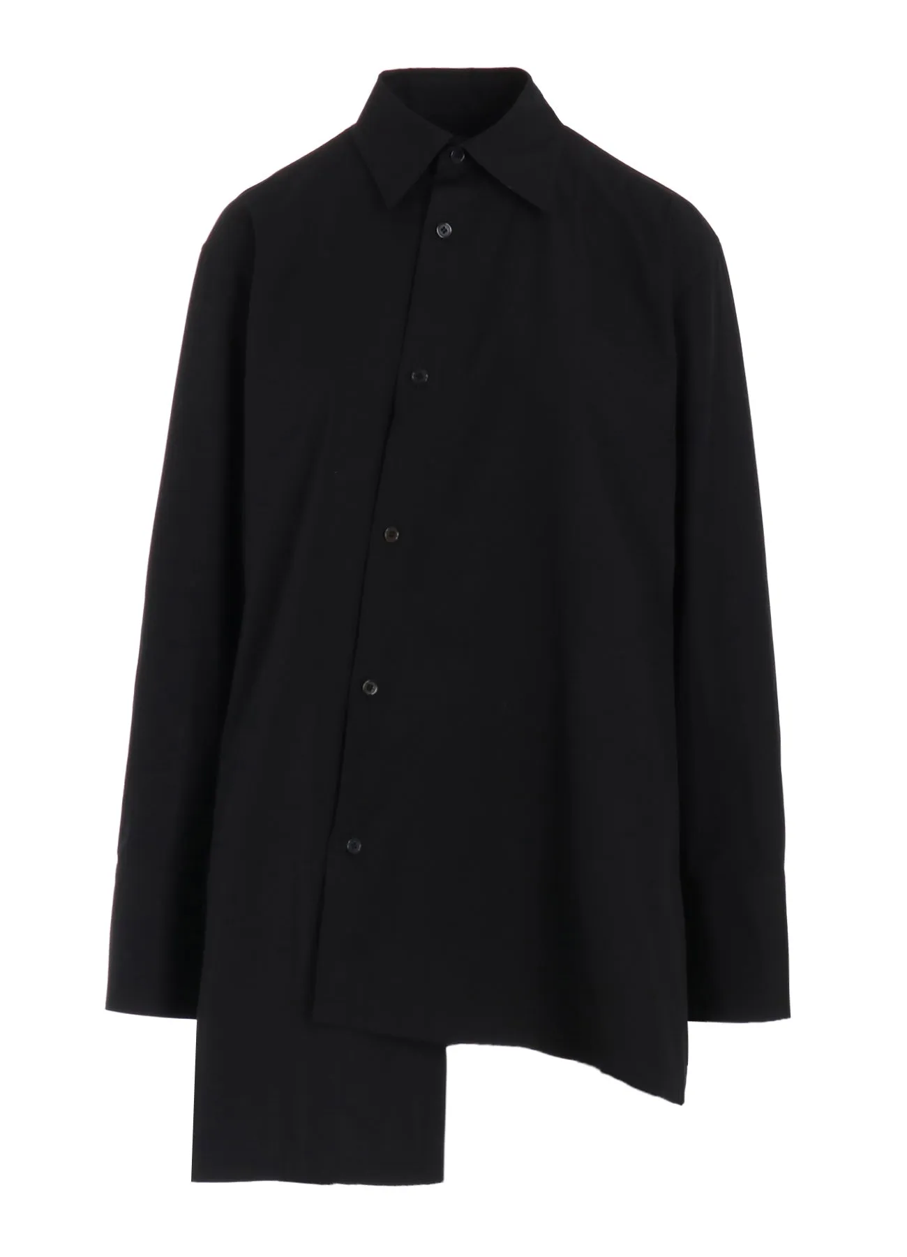 BROAD R-ASYMMETRY BLOUSE sold by Yohji Yamamoto product image thumbnail 2