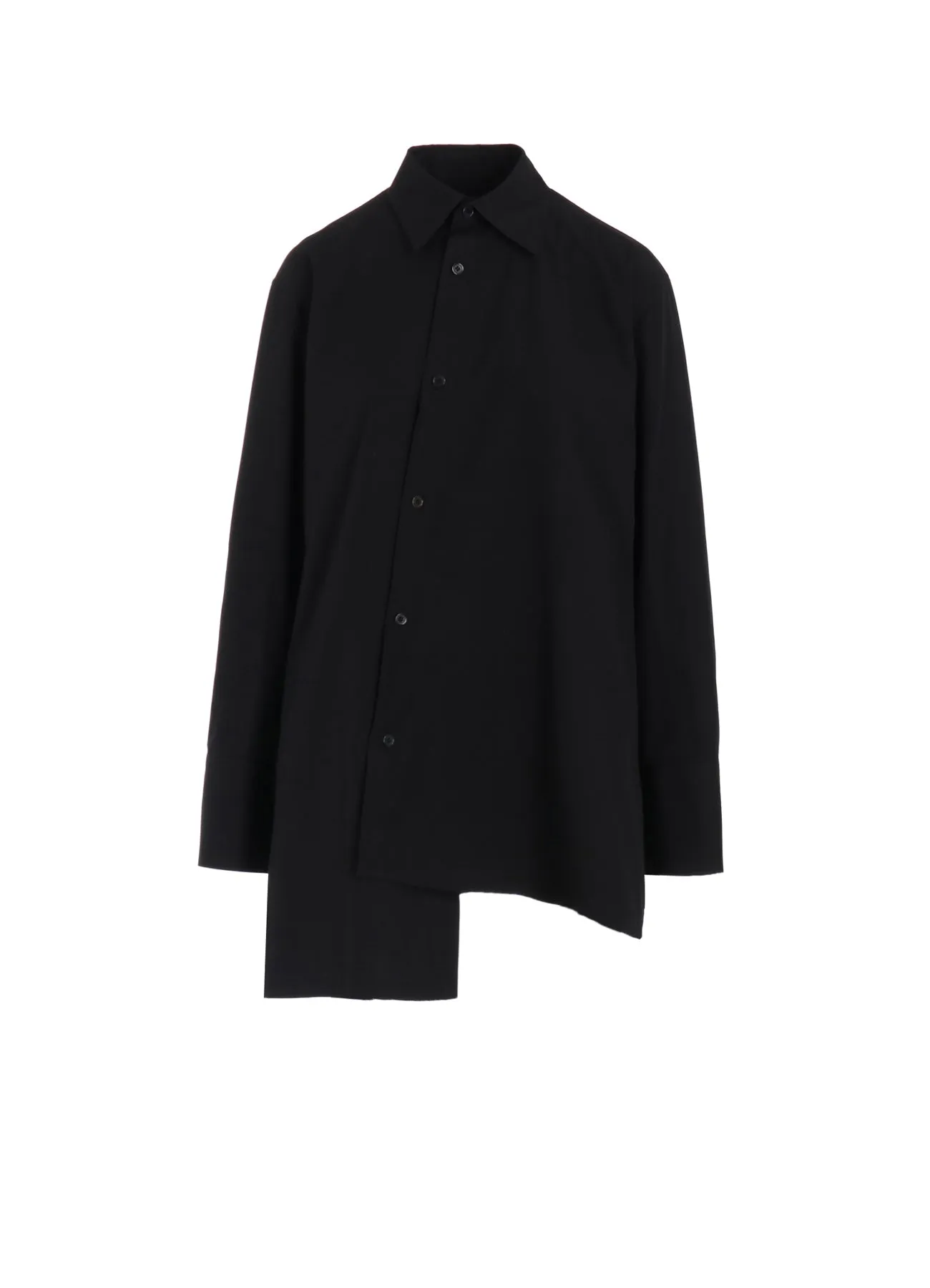 BROAD R-ASYMMETRY BLOUSE sold by Yohji Yamamoto