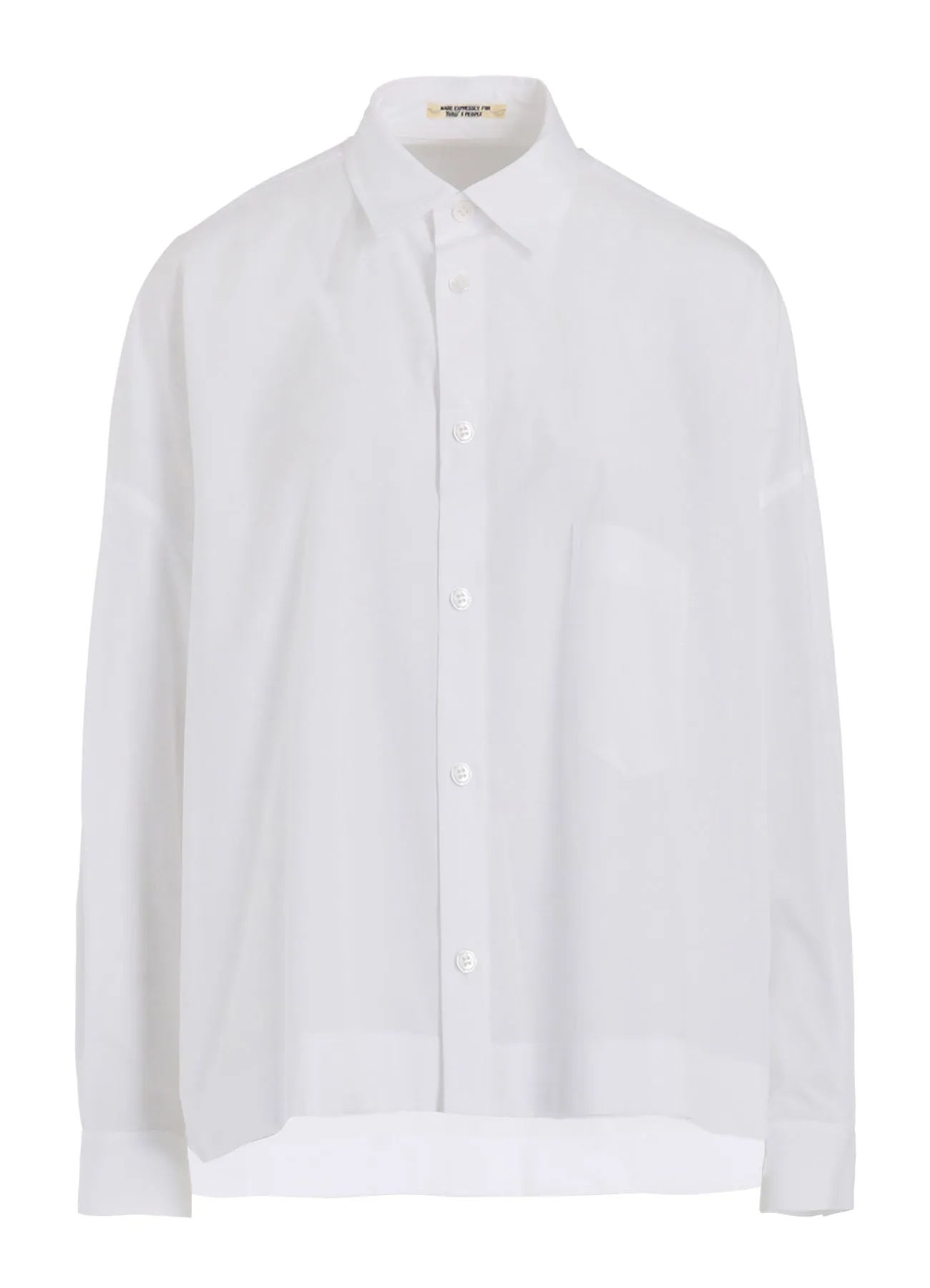 BROAD R-BIG BLOUSE sold by Yohji Yamamoto product image thumbnail 2