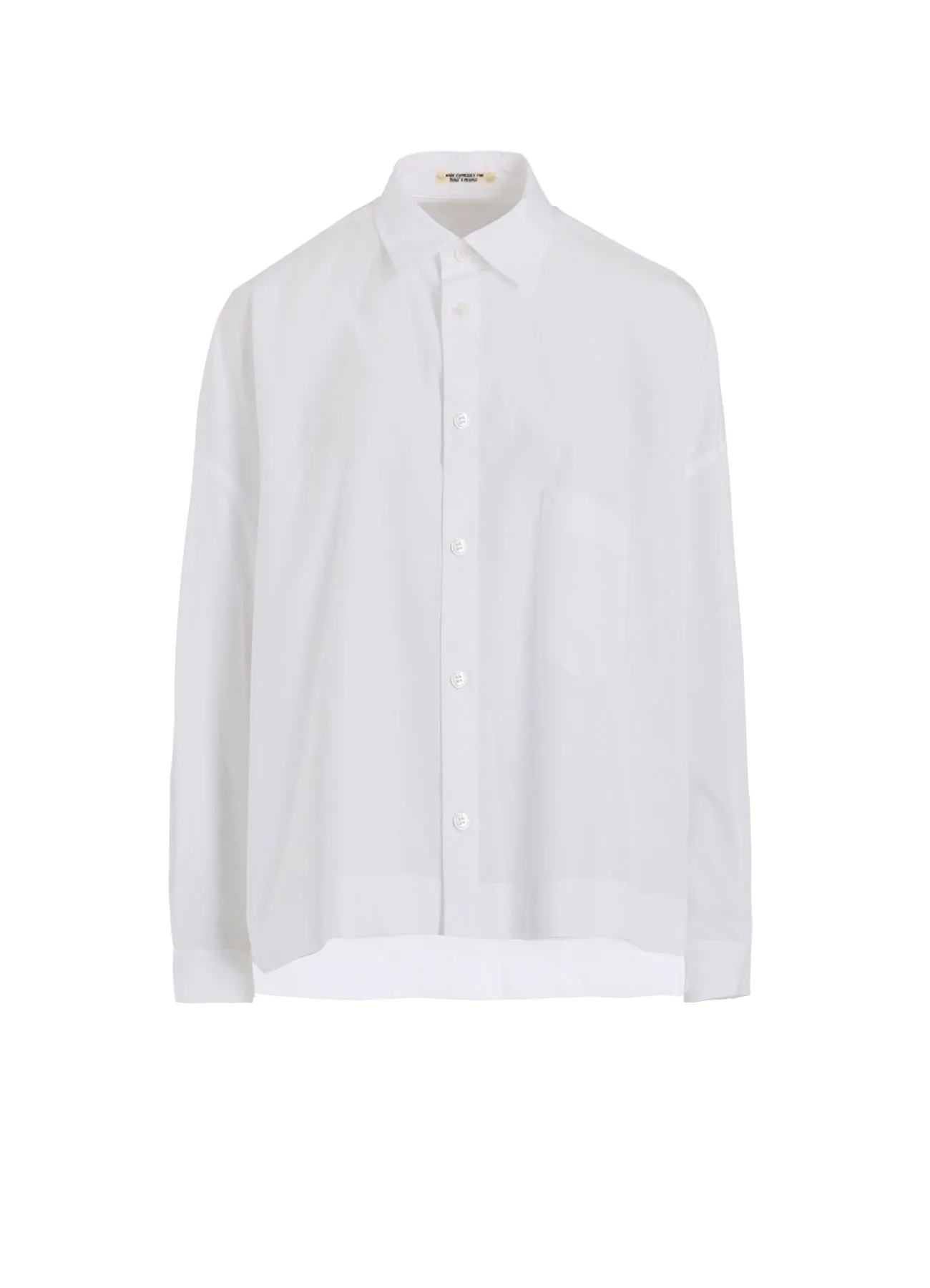 BROAD R-BIG BLOUSE sold by Yohji Yamamoto