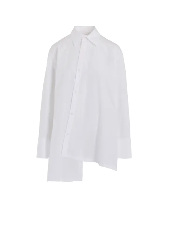BROAD R-ASYMMETRY BLOUSE sold by Yohji Yamamoto