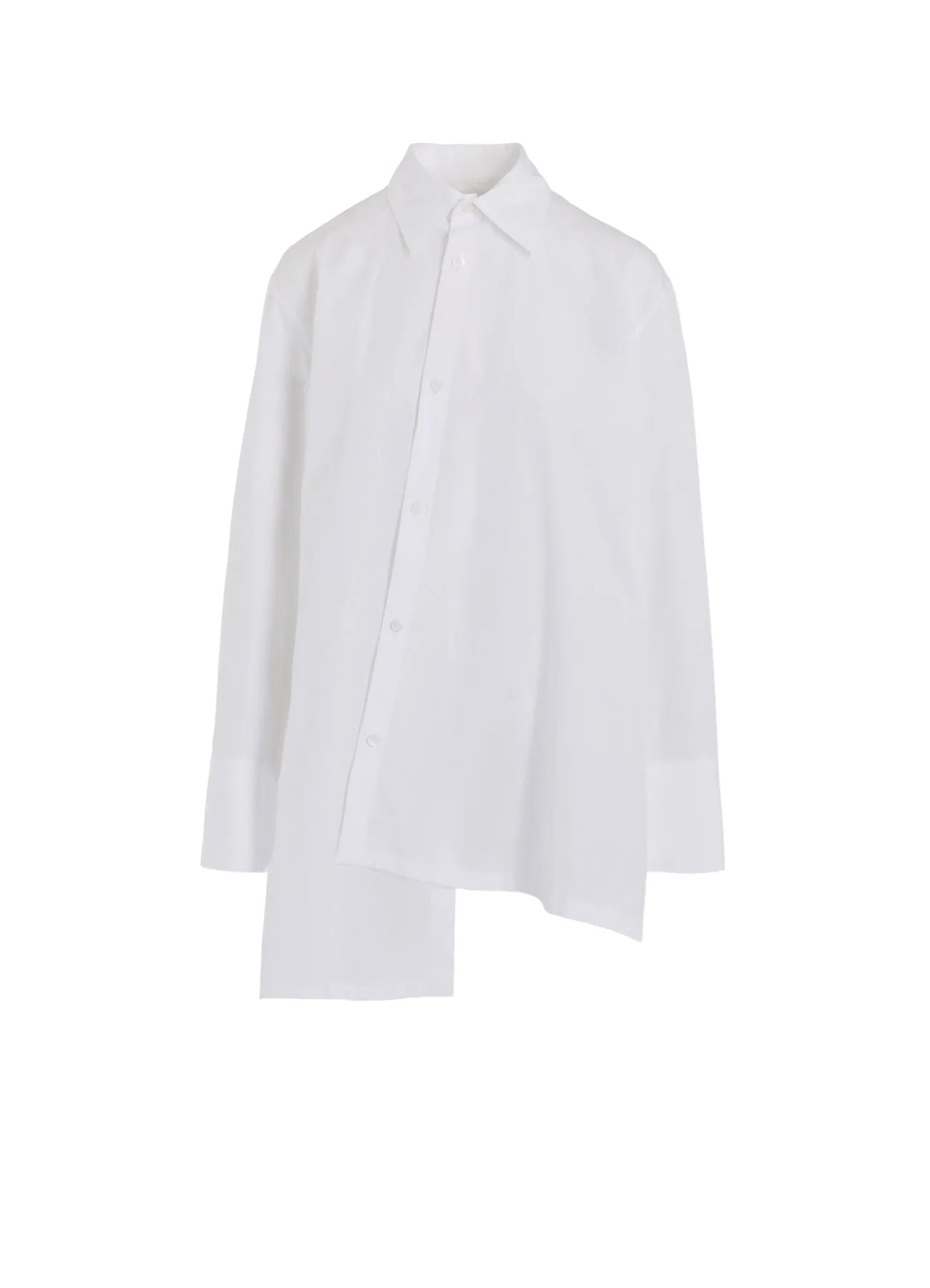 BROAD R-ASYMMETRY BLOUSE sold by Yohji Yamamoto