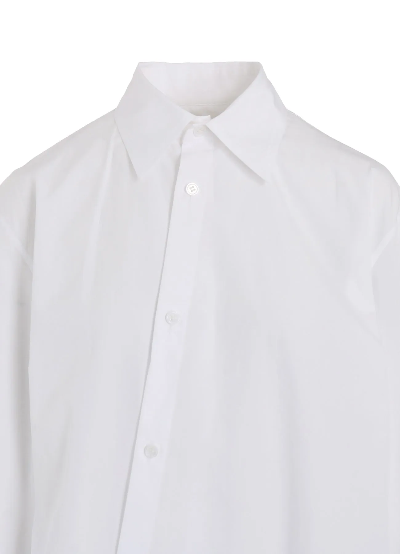 BROAD R-ASYMMETRY BLOUSE sold by Yohji Yamamoto product image thumbnail 5