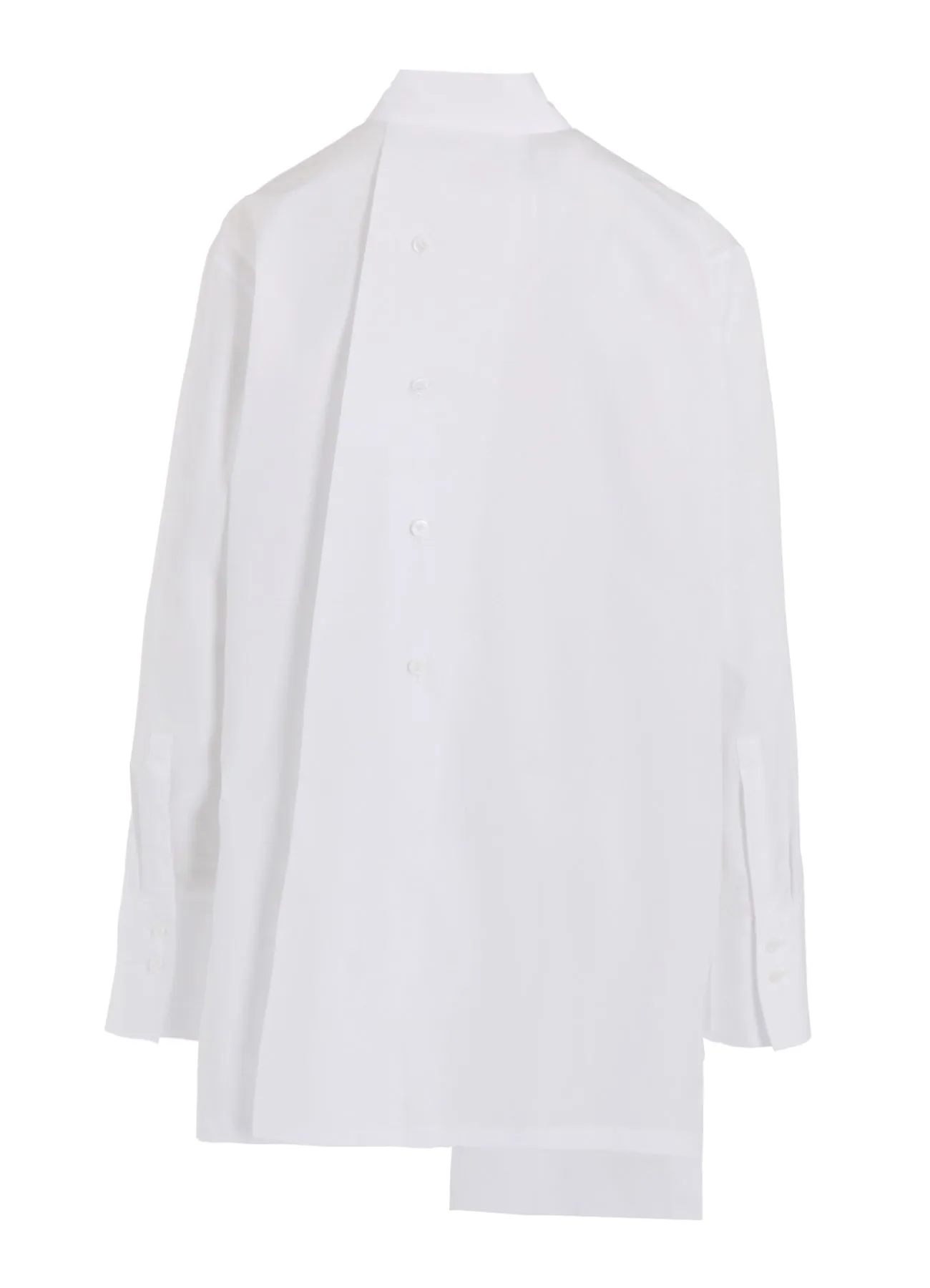 BROAD R-ASYMMETRY BLOUSE sold by Yohji Yamamoto product image thumbnail 4