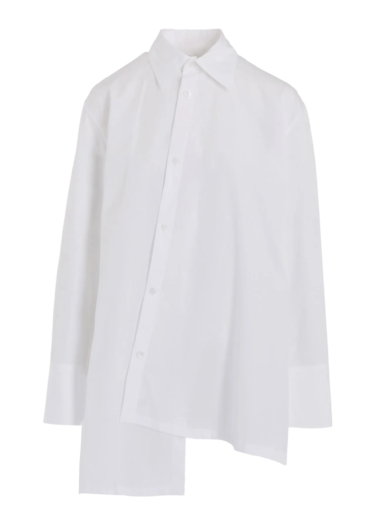 BROAD R-ASYMMETRY BLOUSE sold by Yohji Yamamoto product image thumbnail 2