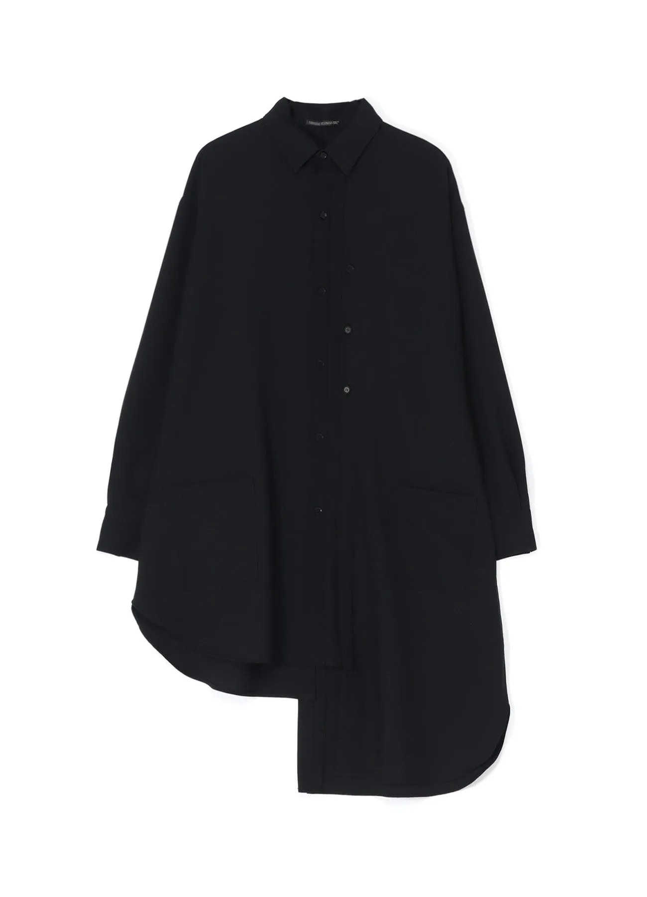 WOOL PLEATED BLOUSE sold by Yohji Yamamoto