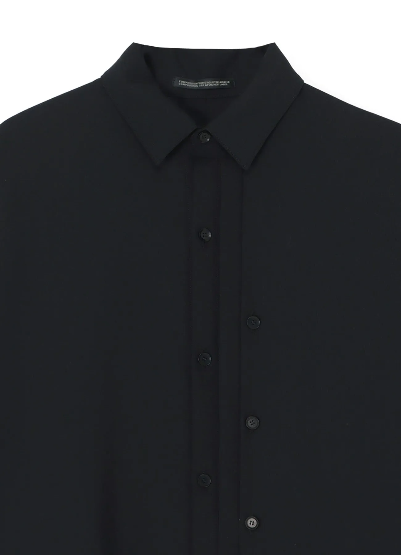 WOOL PLEATED BLOUSE sold by Yohji Yamamoto product image thumbnail 4