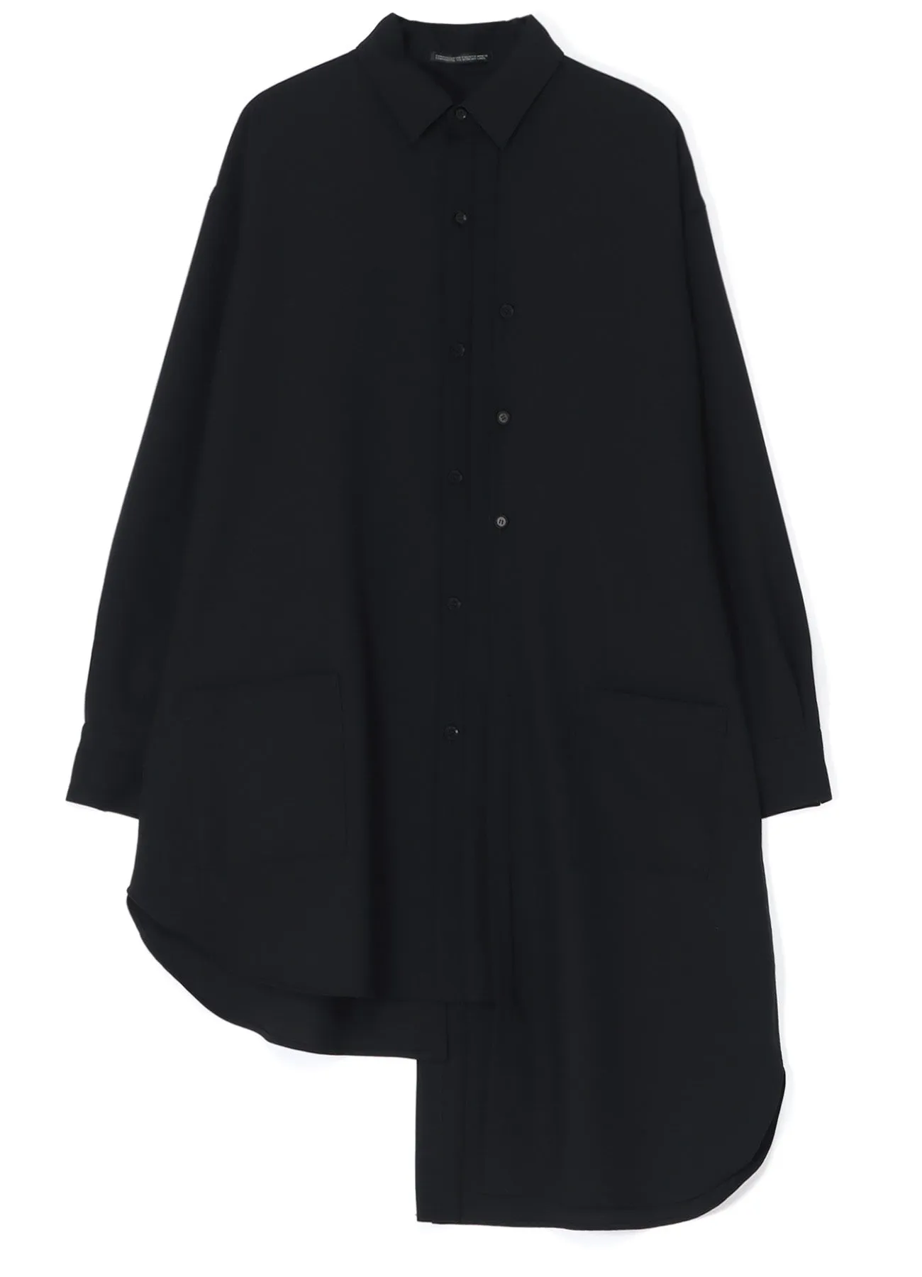 WOOL PLEATED BLOUSE sold by Yohji Yamamoto product image thumbnail 2